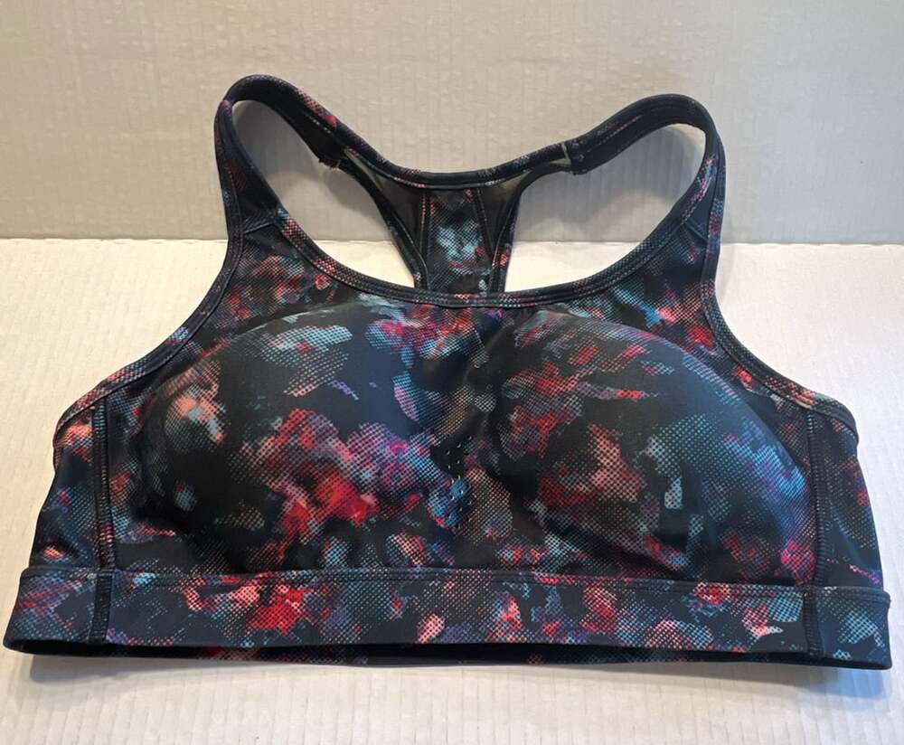 Avia Women's Molded Cup Racerback Sports Bra Multi Color Size XL 16-18